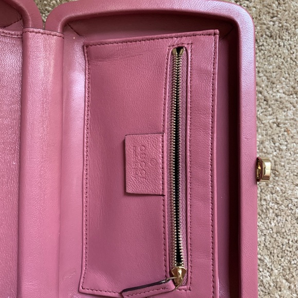 Authentic Rare Gucci Suede Studded Clutch - Picture 10 of 16